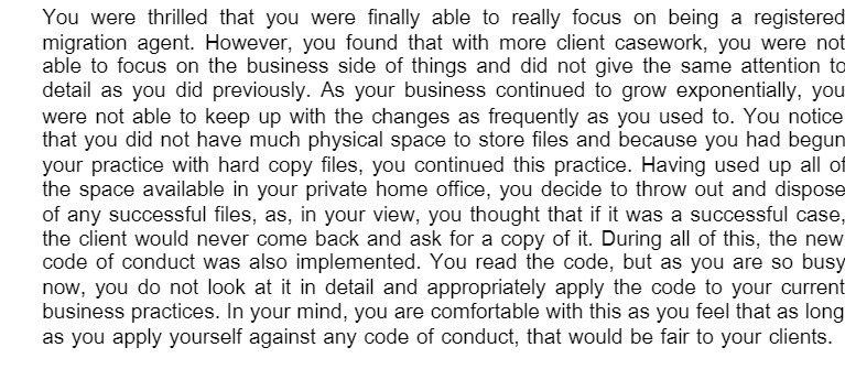 You were thrilled that you were finally able to