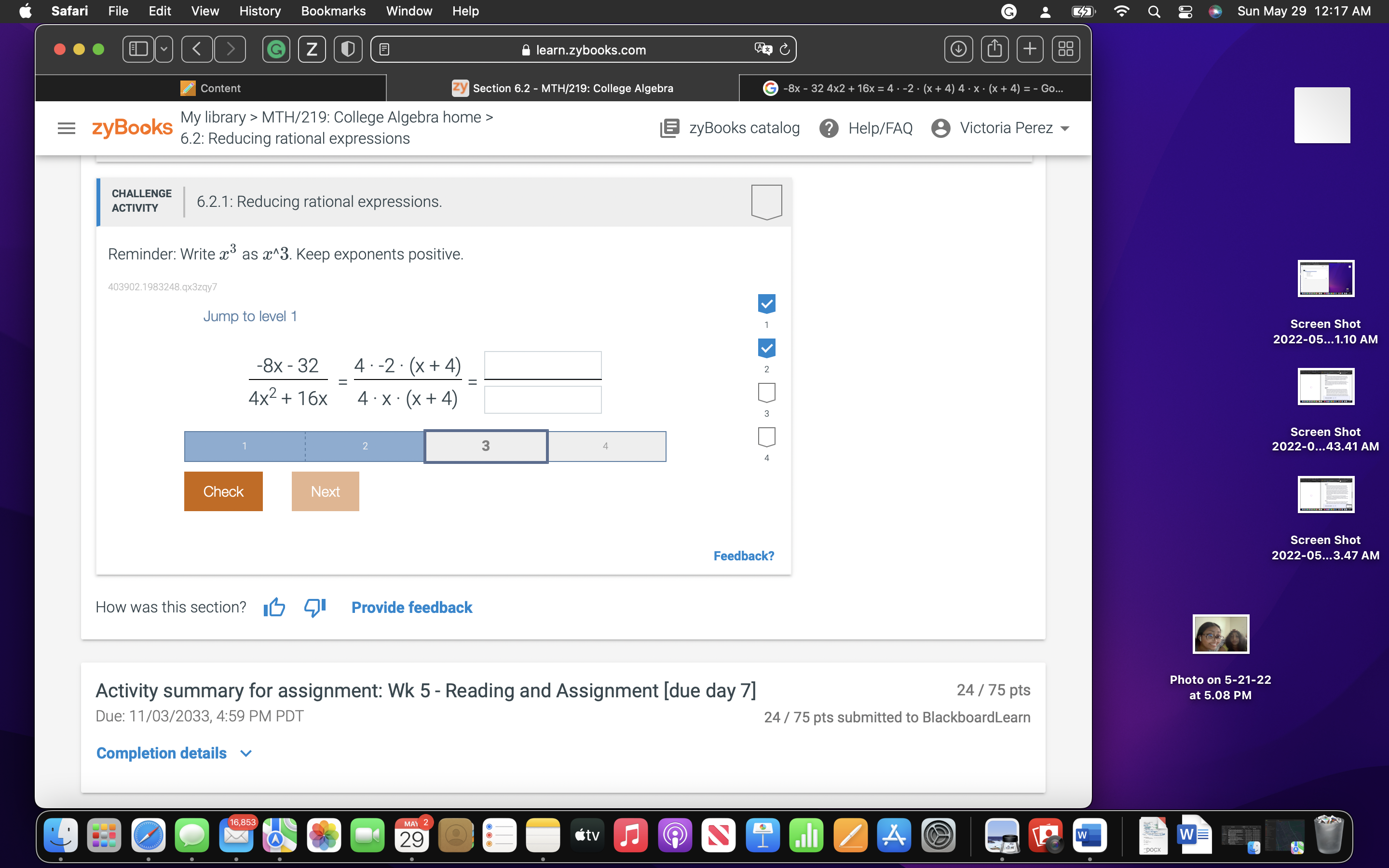 Safari File Edit View History Bookmarks Window