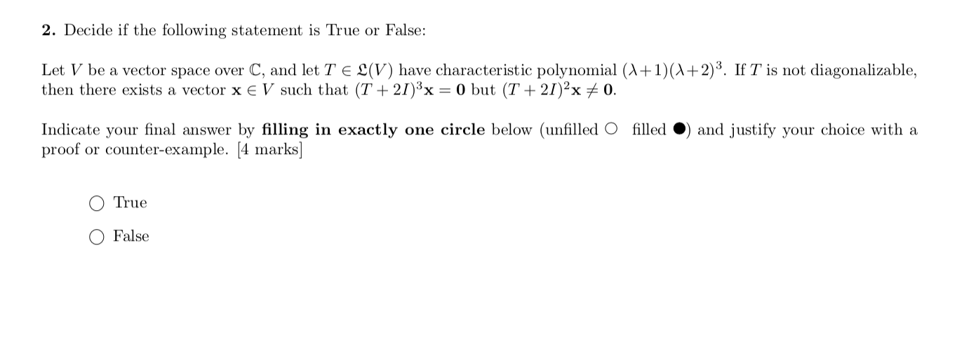 Please help with this question 2. Decide if the