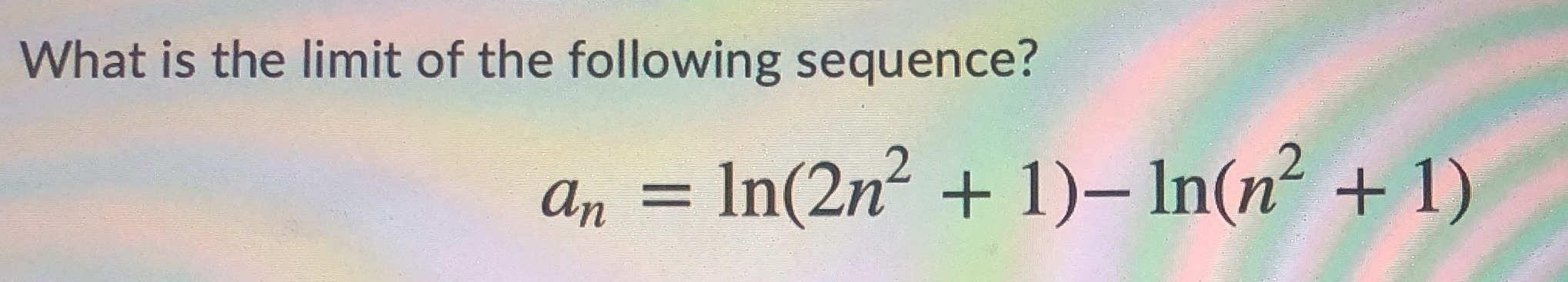 Please as soon as possible What is the limit of