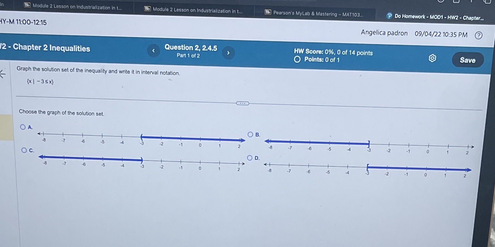Bb Module 2 Lesson on Industrialization in t.. Bb