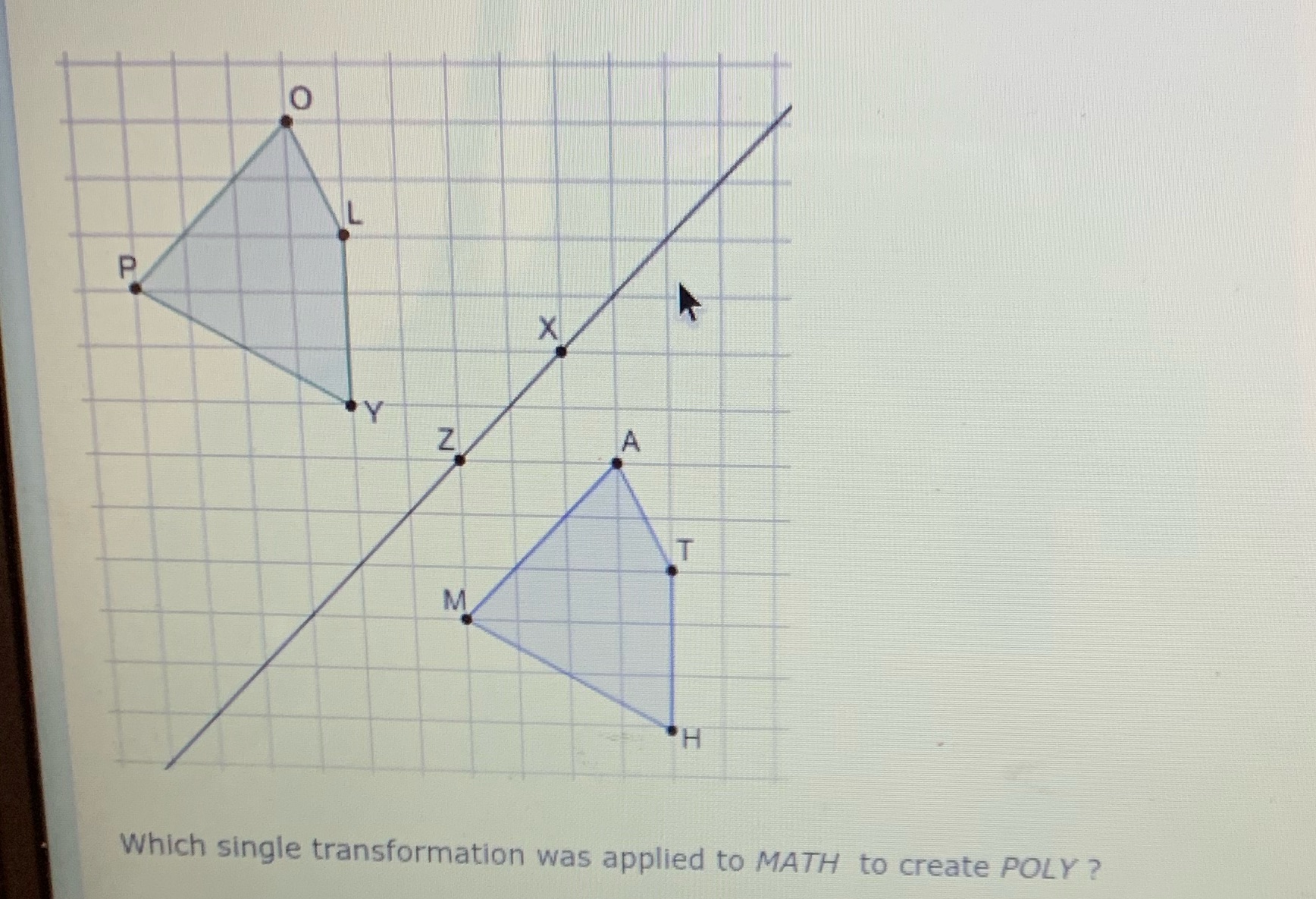 Which single transformation was applied to MATH