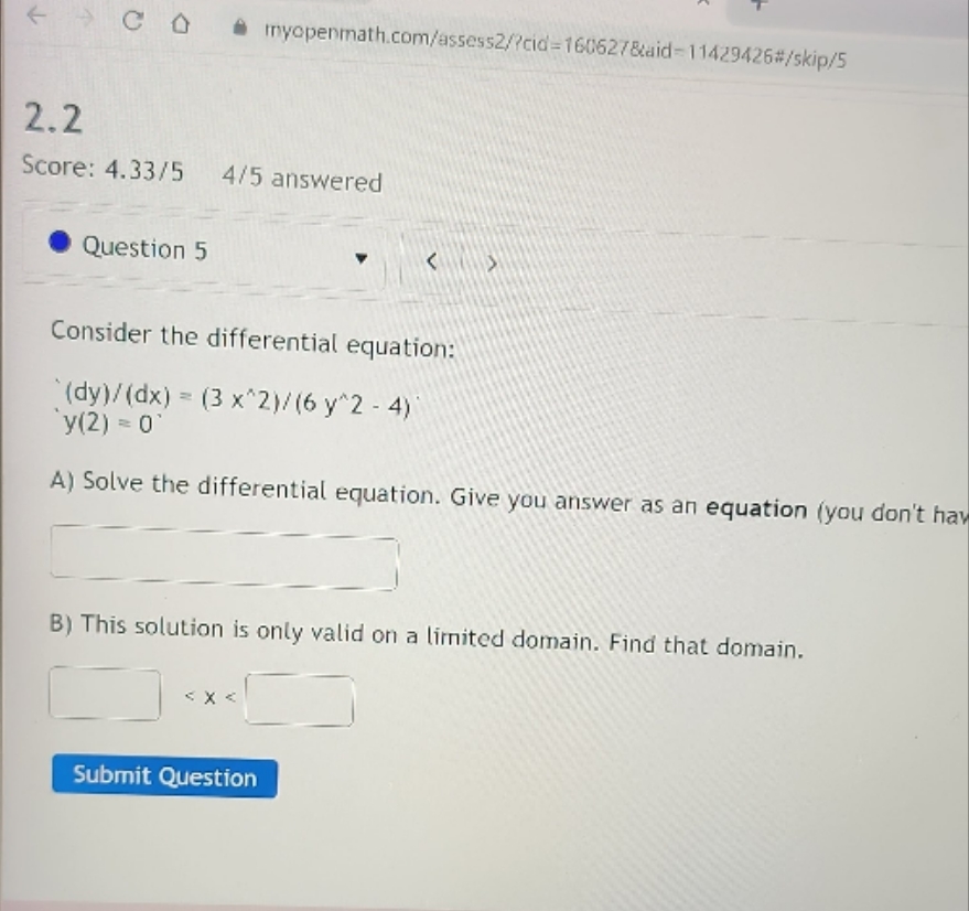 Differential Equation CO