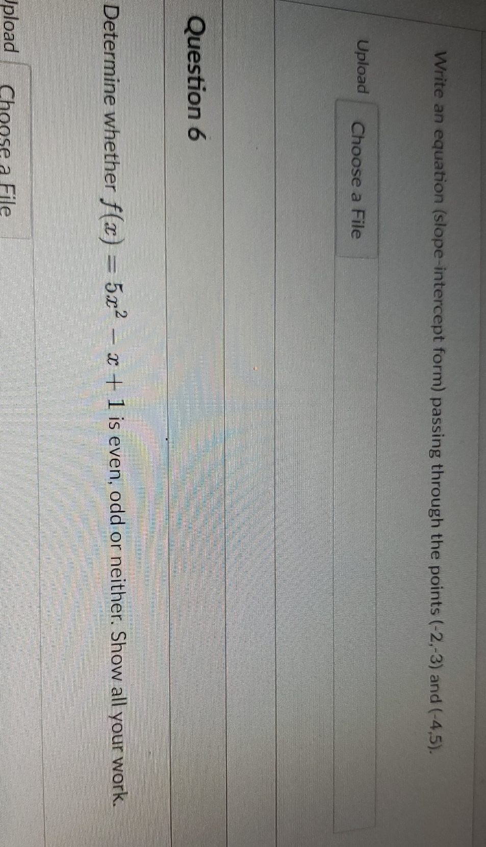 pleasehelp Write an equation (slope intercept