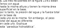 3. Los tres recipientes en la figura 19-43 estan