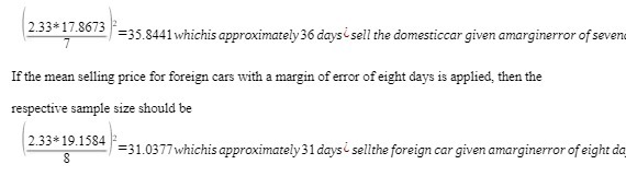 2.33*17.8673 =35.8441 whichis approximately 36