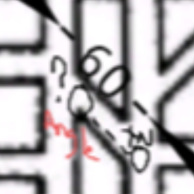 If I were to put truth north towards the way I