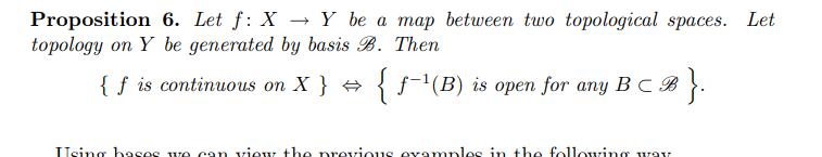 prove propositon 6 please Proposition 6. Let f: X