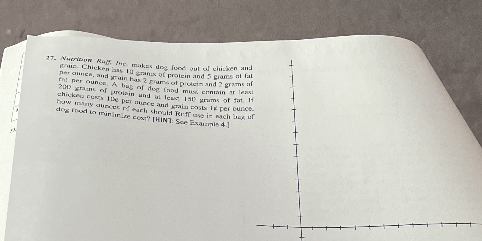 27. Nutrition Ruff. Inc. makes dog food out of