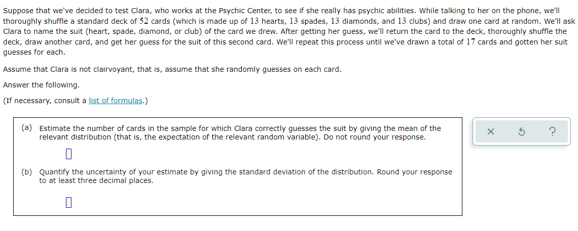 question 1 Suppose that we've decided to