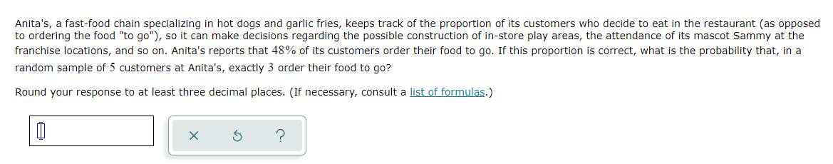 question 1 Suppose that we've decided to