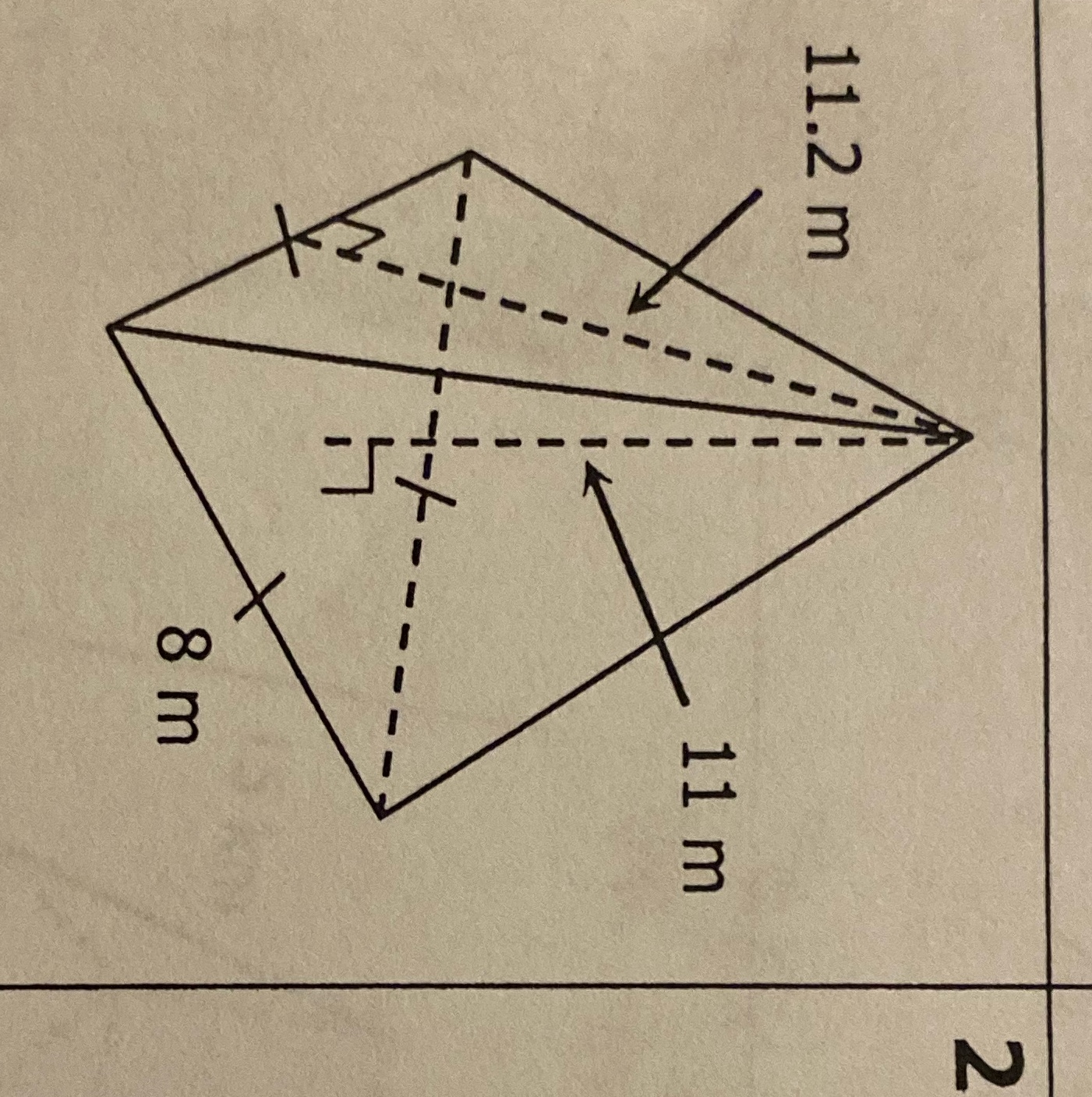 Volume and surface area N 11.2 m 11 m - - - - -