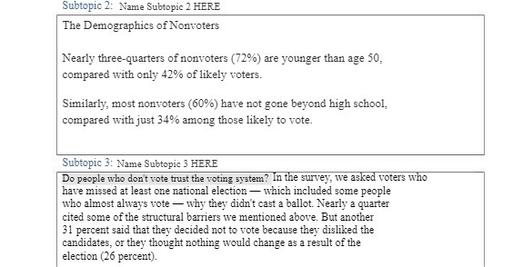 Subtopic 2: Name Subtopic 2 HERE The Demographics