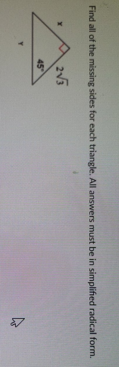 pls explain the answer Find all of the missing