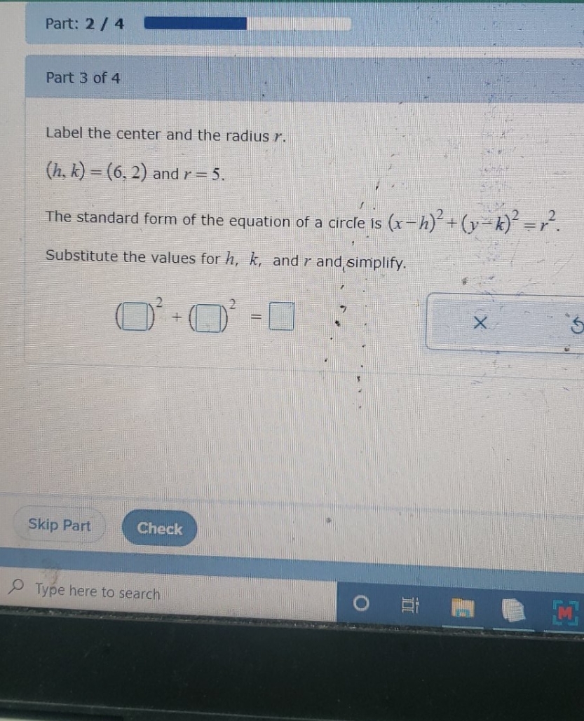 please help Part: 2 / 4 Part 3 of 4 Label the