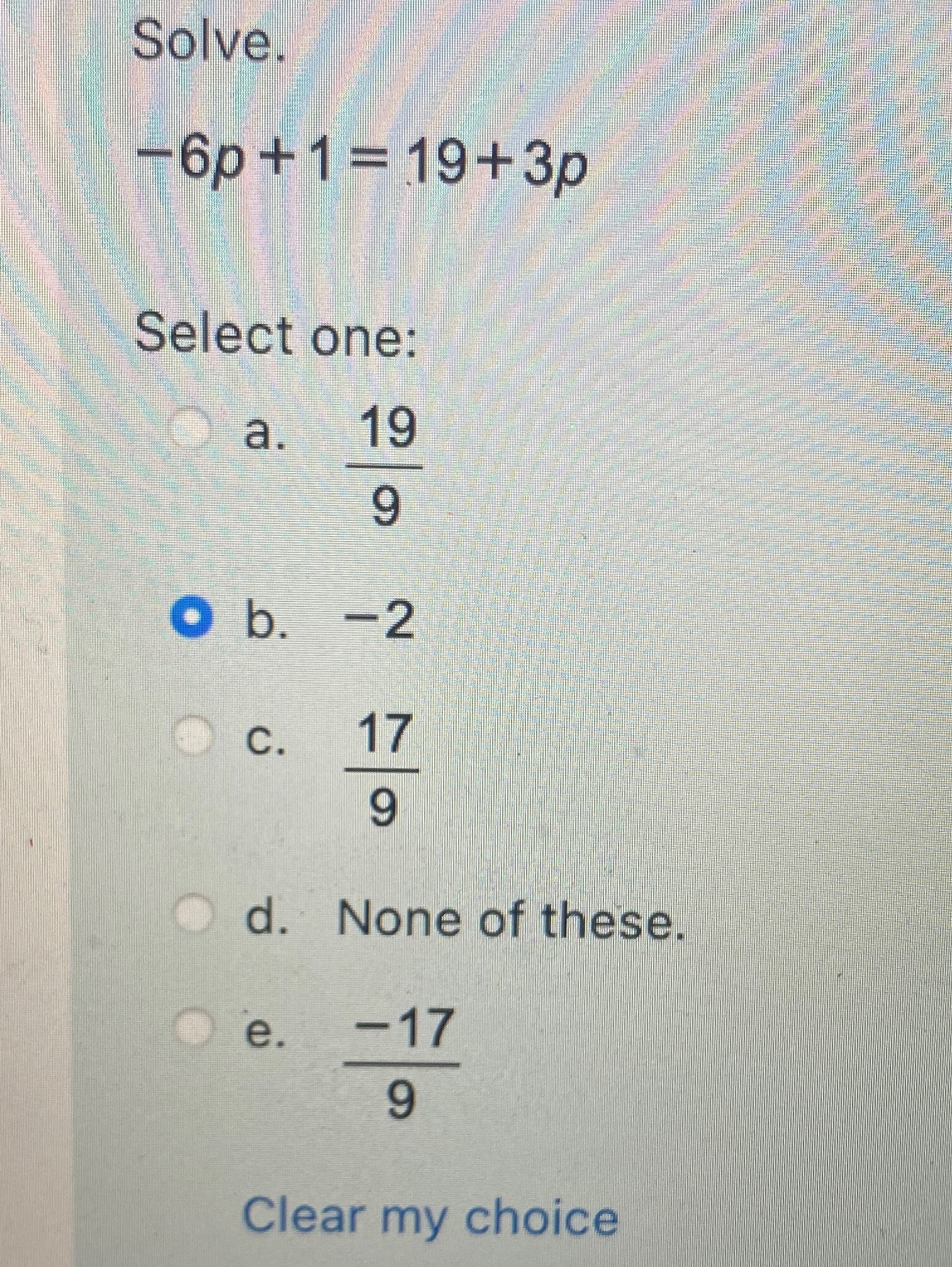 Solve and state any restrictions. -4x 5 6x2+7x+2