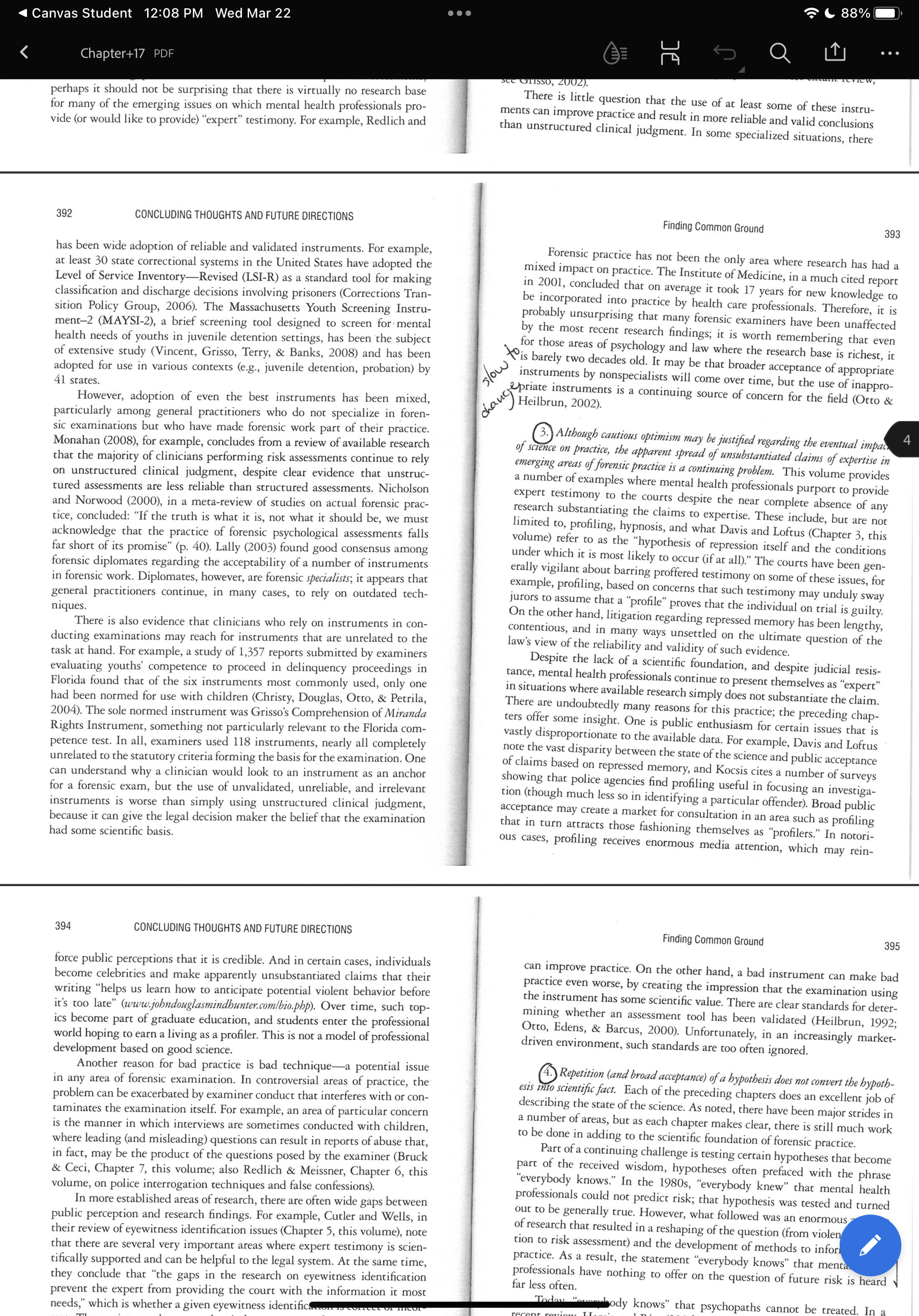 (88% Canvas Student 12:08 PM Wed Mar 22 LTJ