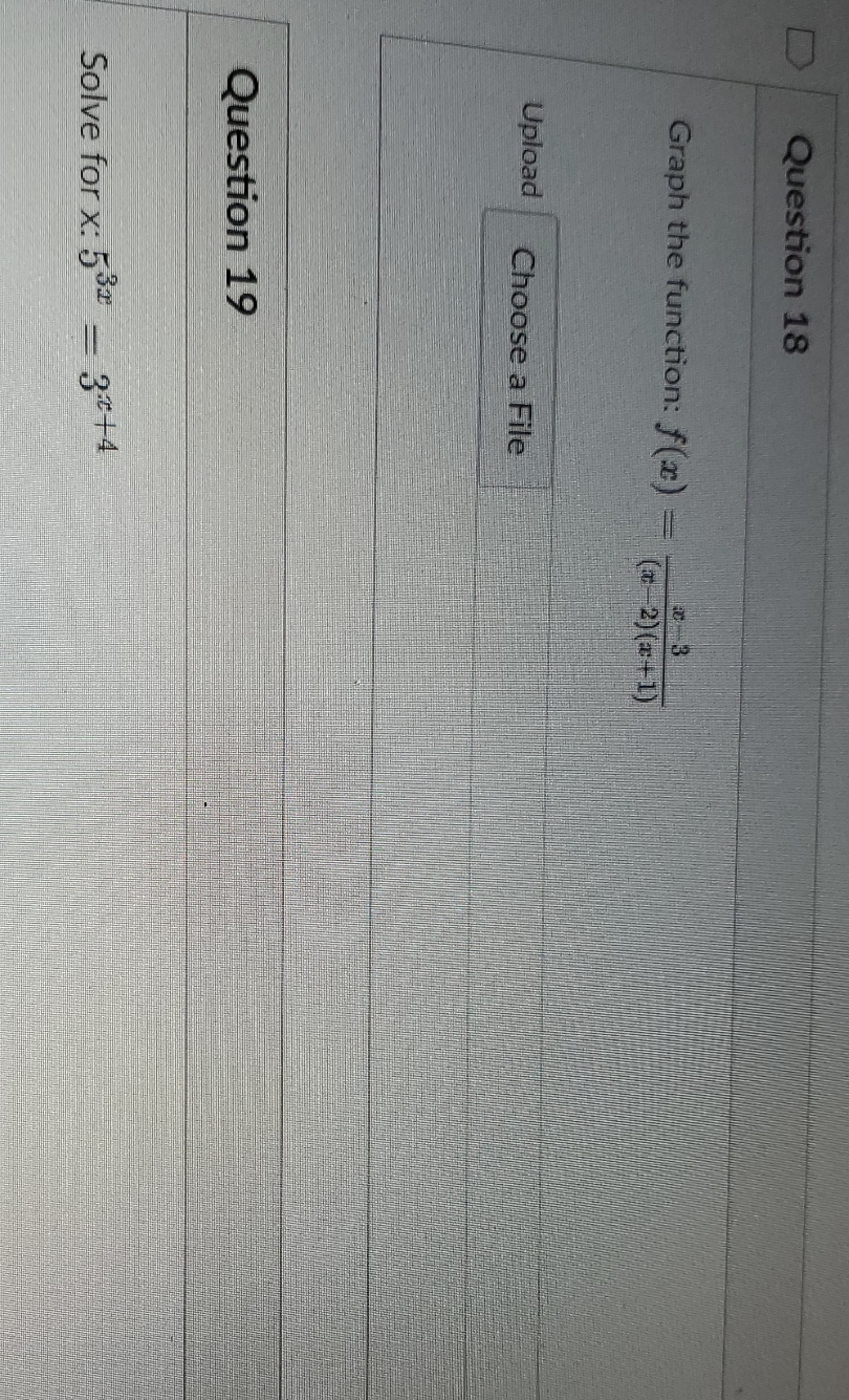 pleasehelp Question 18 Graph the function: f(x) =
