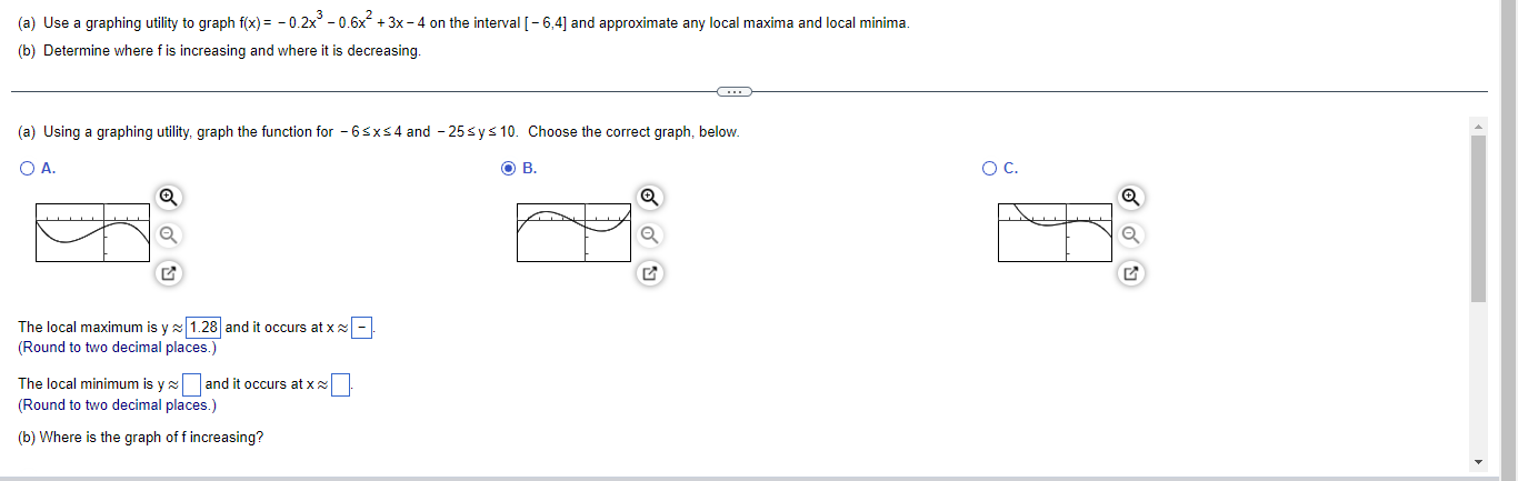 (a) Use a graphing utility to graph f(x) = -