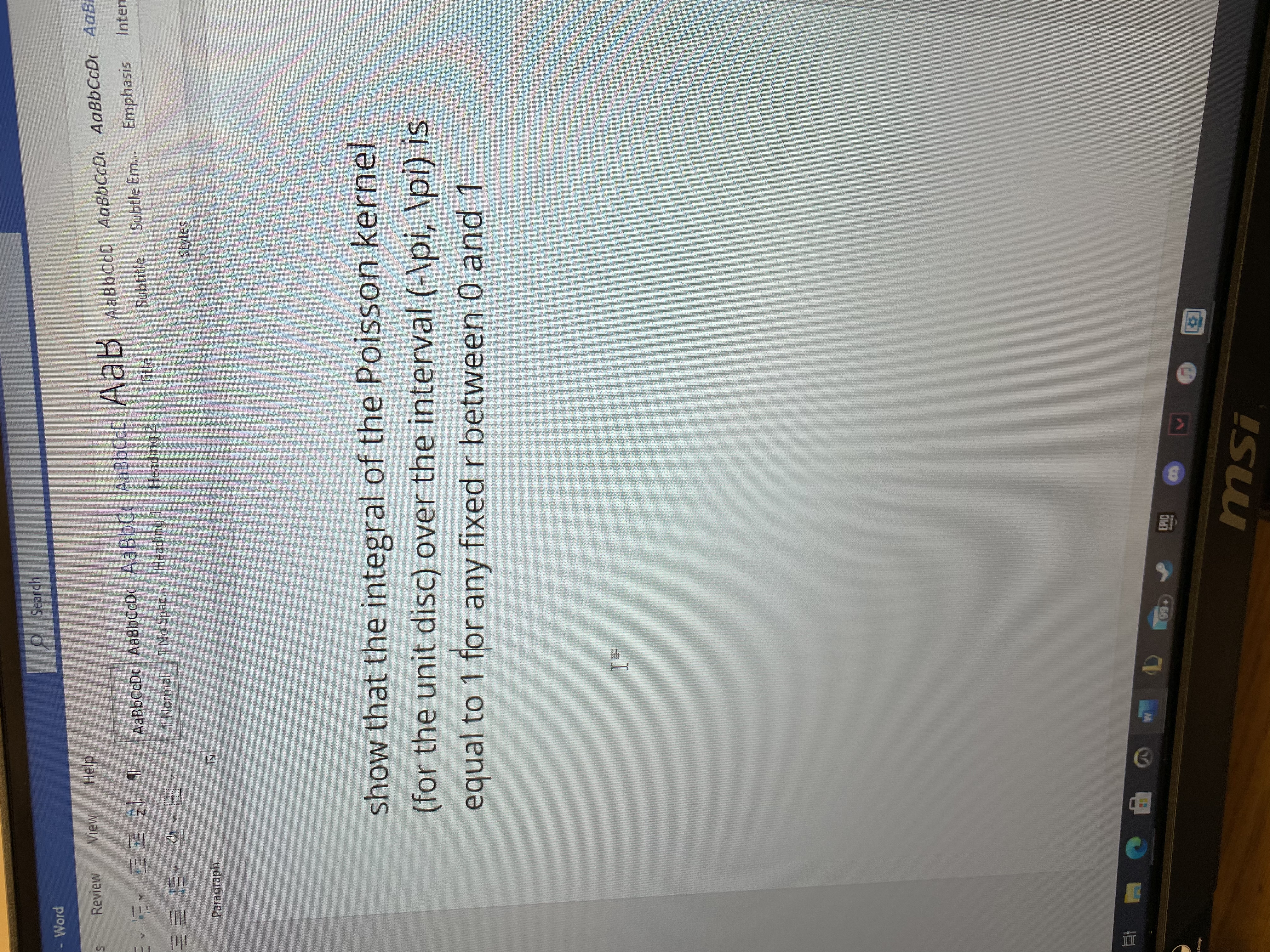 I'm stuck on this problem. to use the poisson