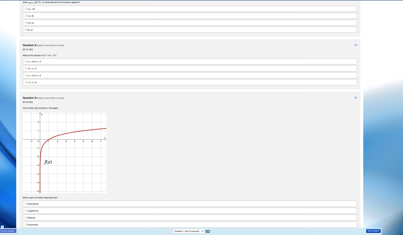 19 5413: Algeb x 19 Exam: 06.0 x 19 Exam: 07.0: x