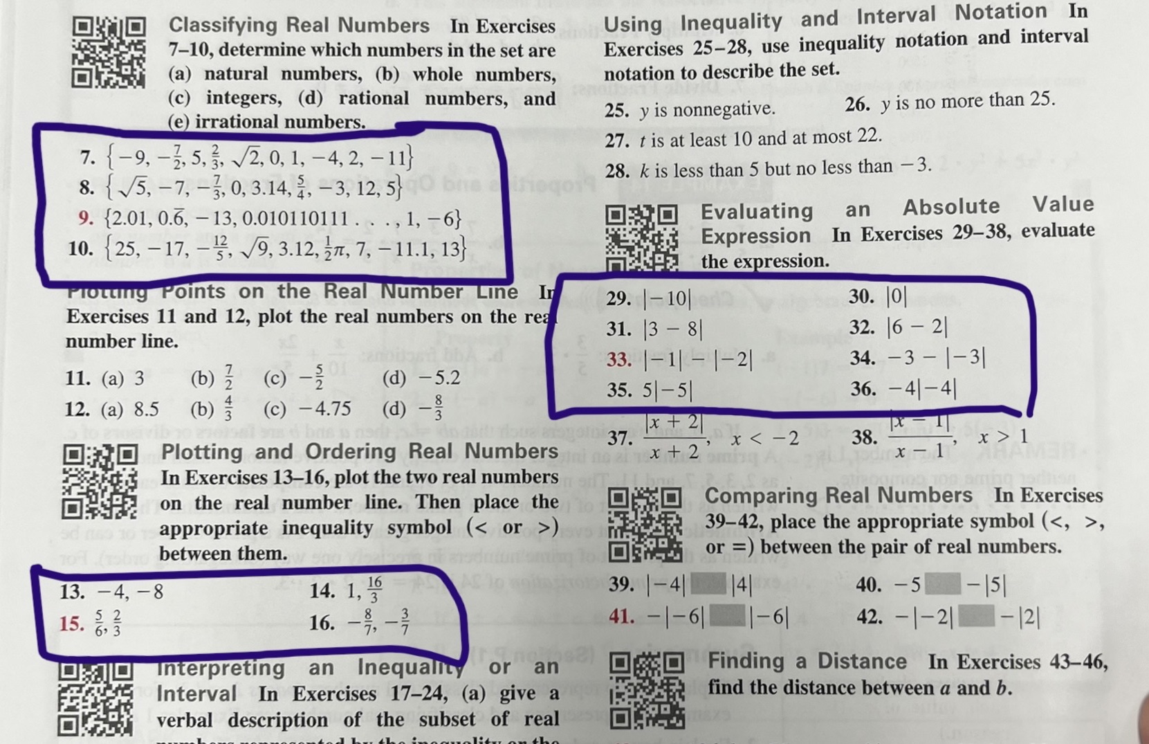 Can someone help with these marked questions