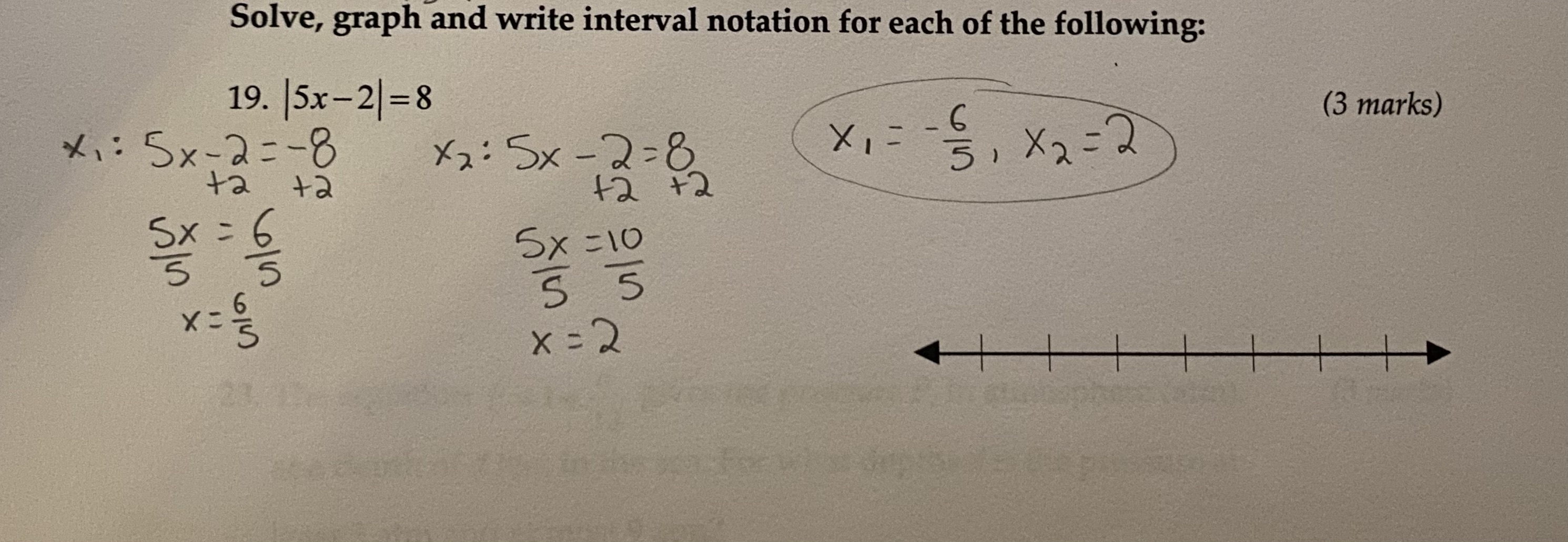 I need help figuring out how to show this answer
