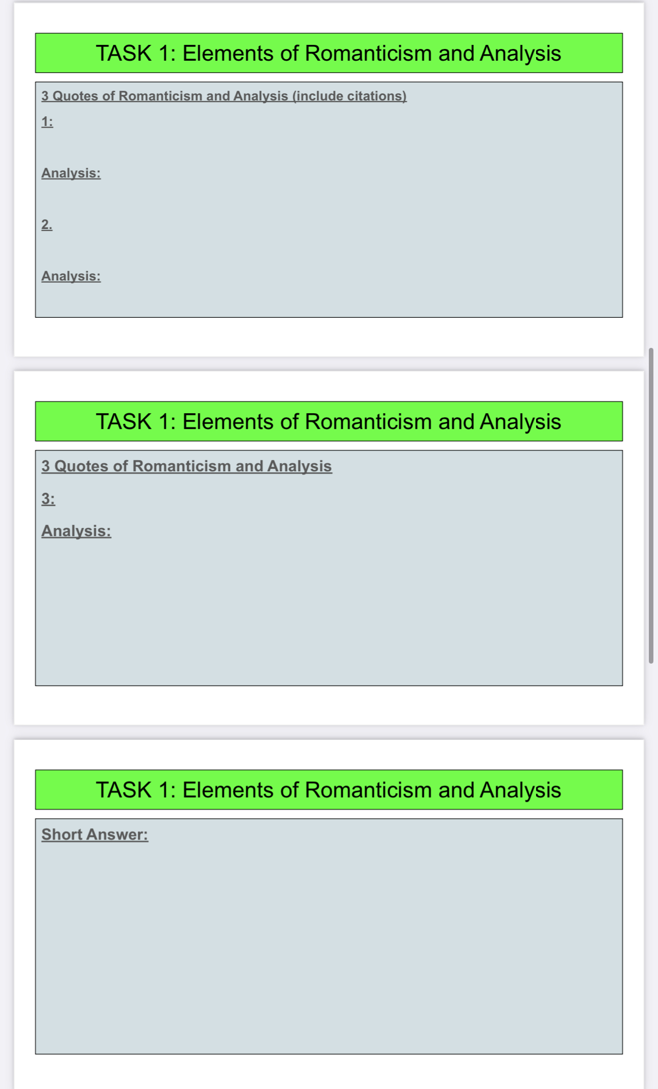 Frankinstein by By Mary Wollstonecraft Shelley