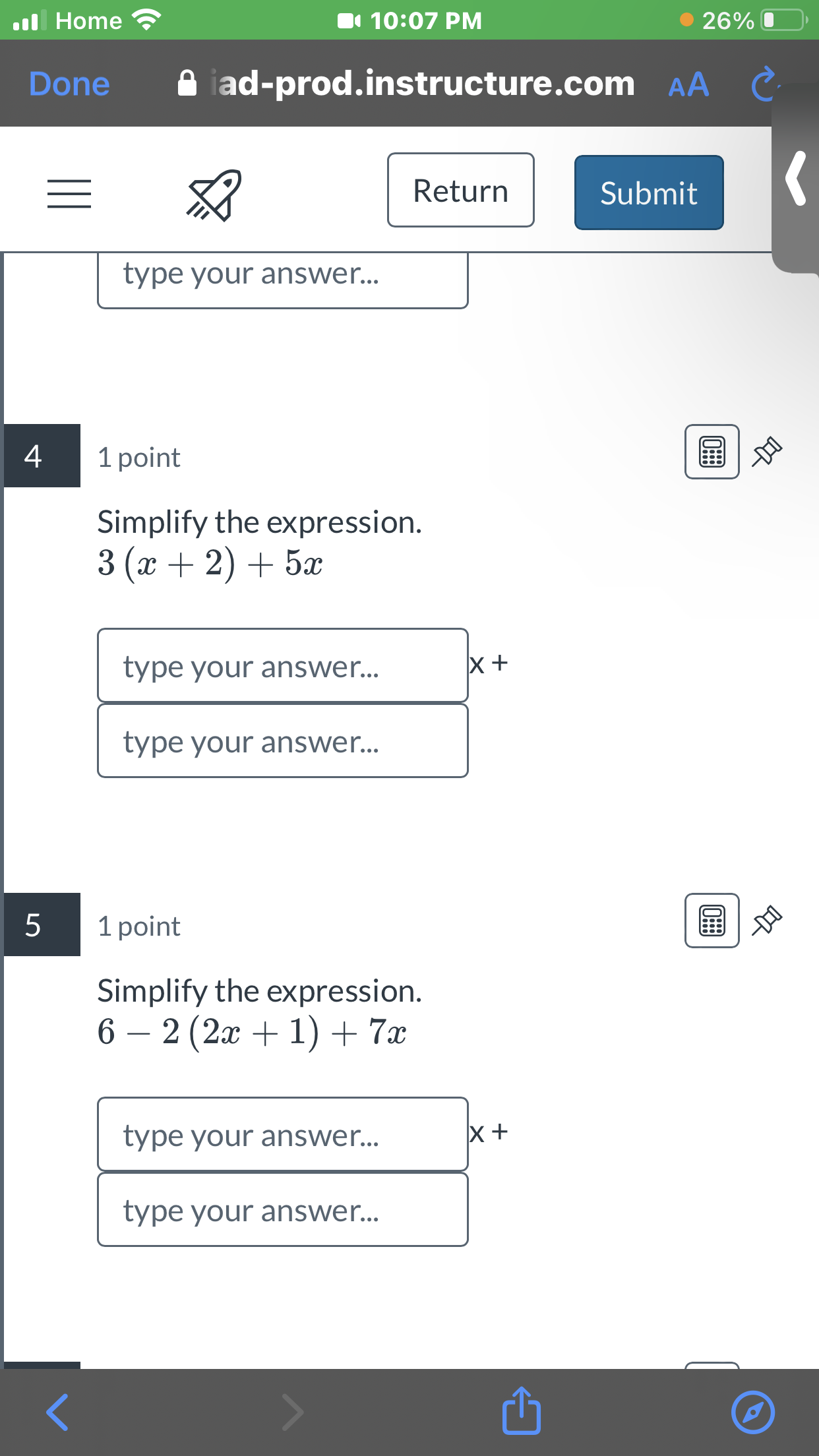 i really need help please \fall Home 10:07 PM .