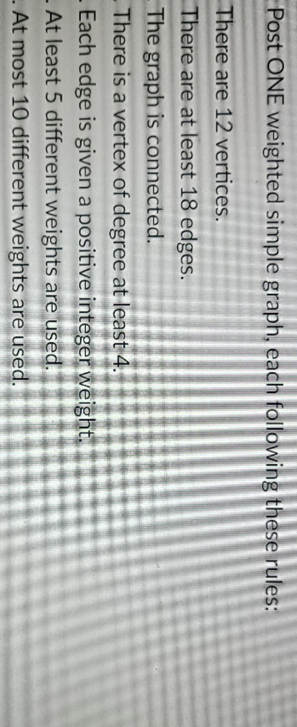 explain step by step, and how the weights can be