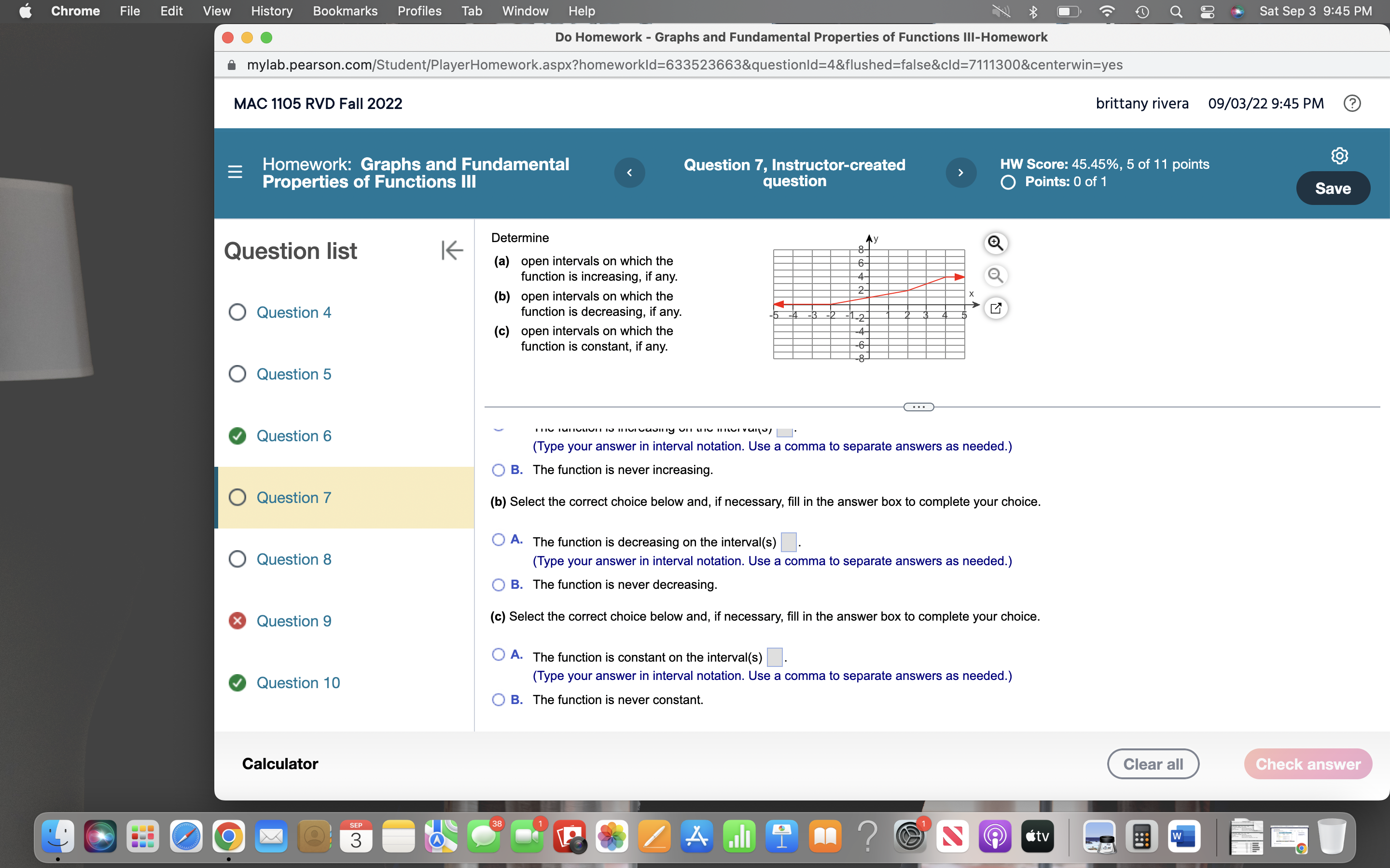 Chrome File Edit View History Bookmarks Profiles