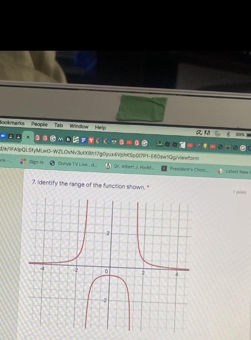 Please help with this What is the range of the
