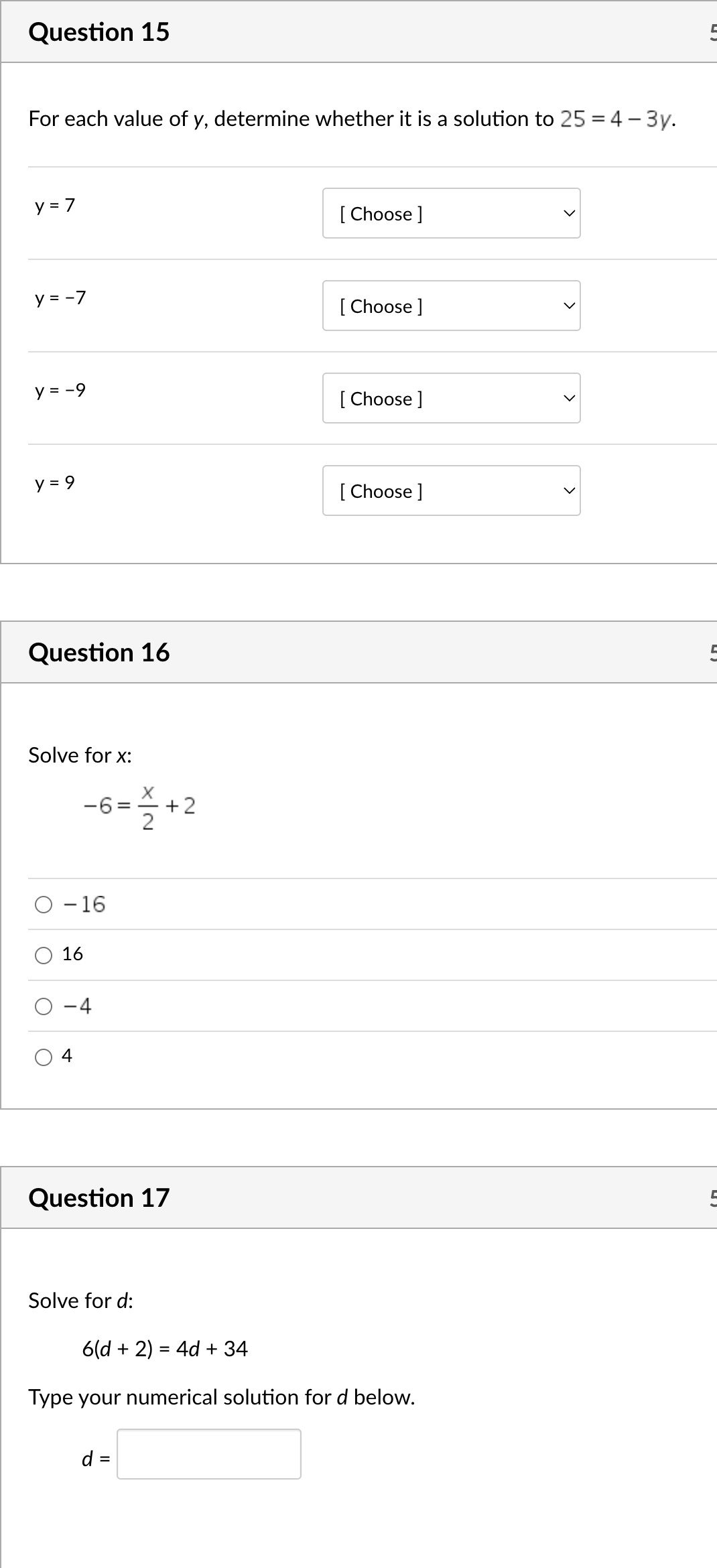 Question 12 5 pts Aria makes 12 dollars for each