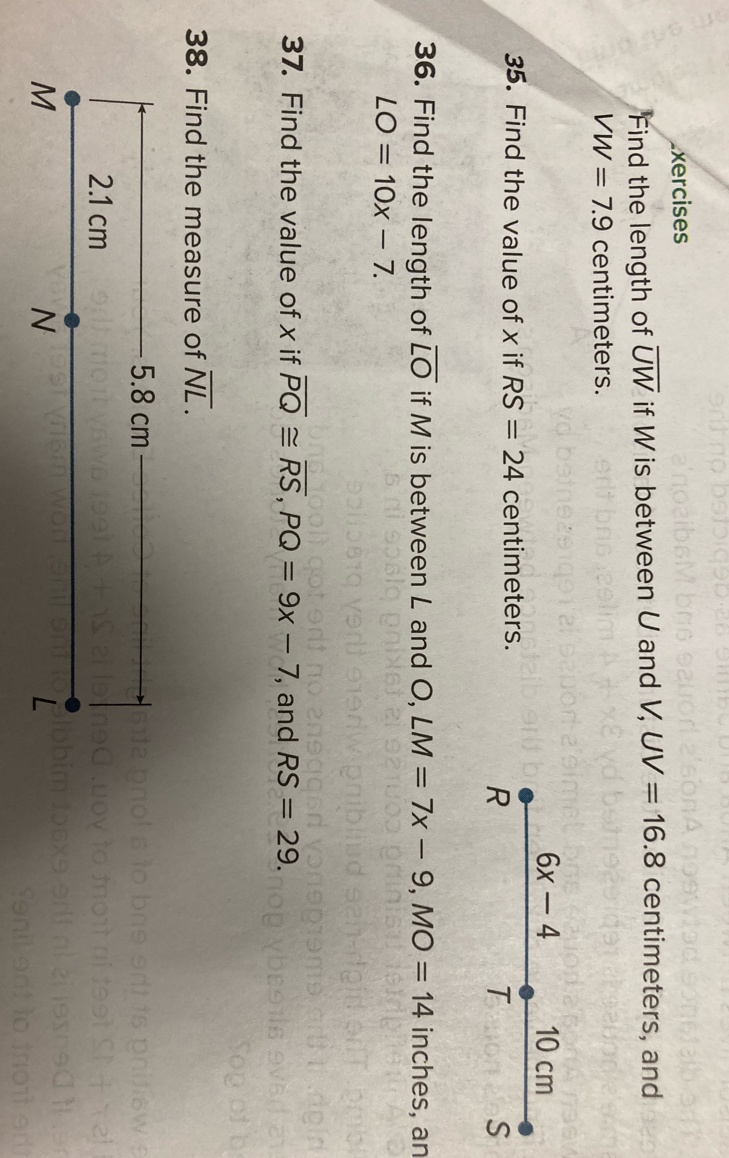 xercises e'noeibeM bris eauor a'sonA