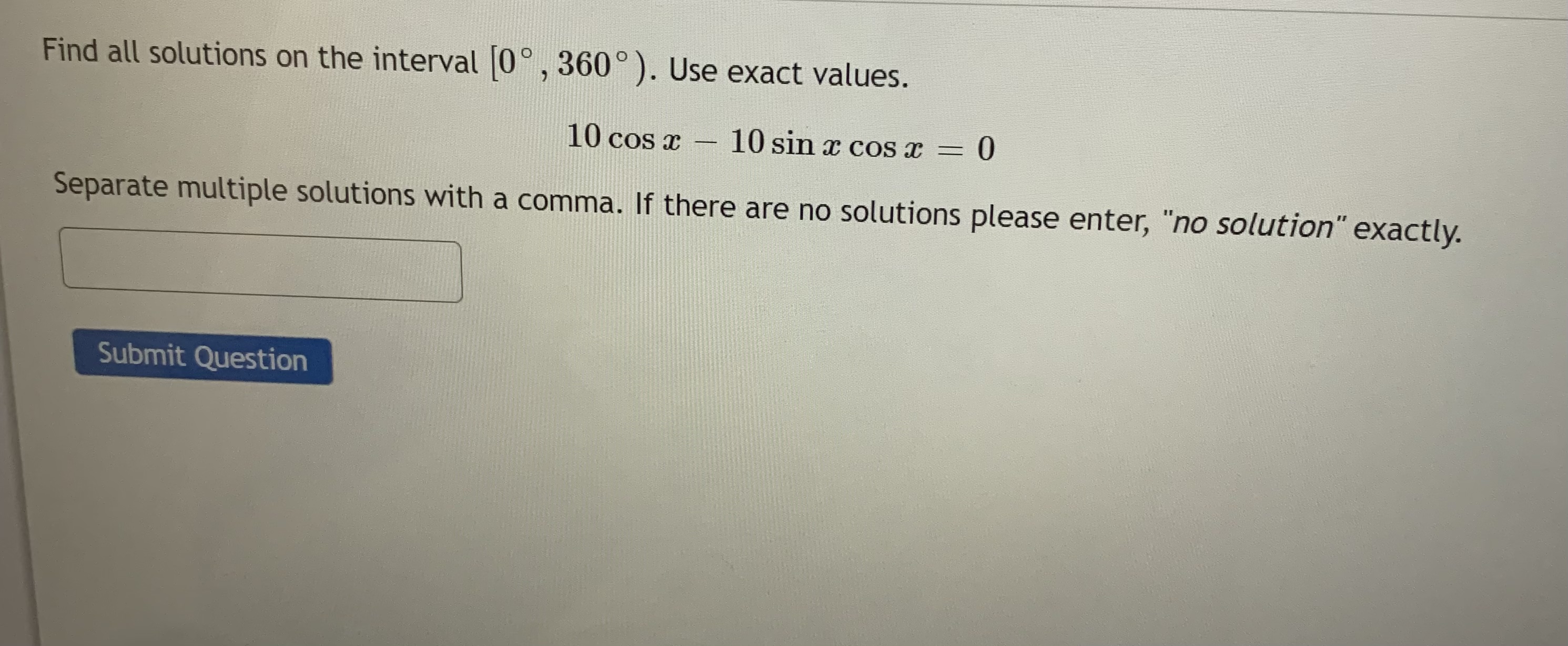 Question 4 > If sec(x) = OT -J (in Quadrant-1),