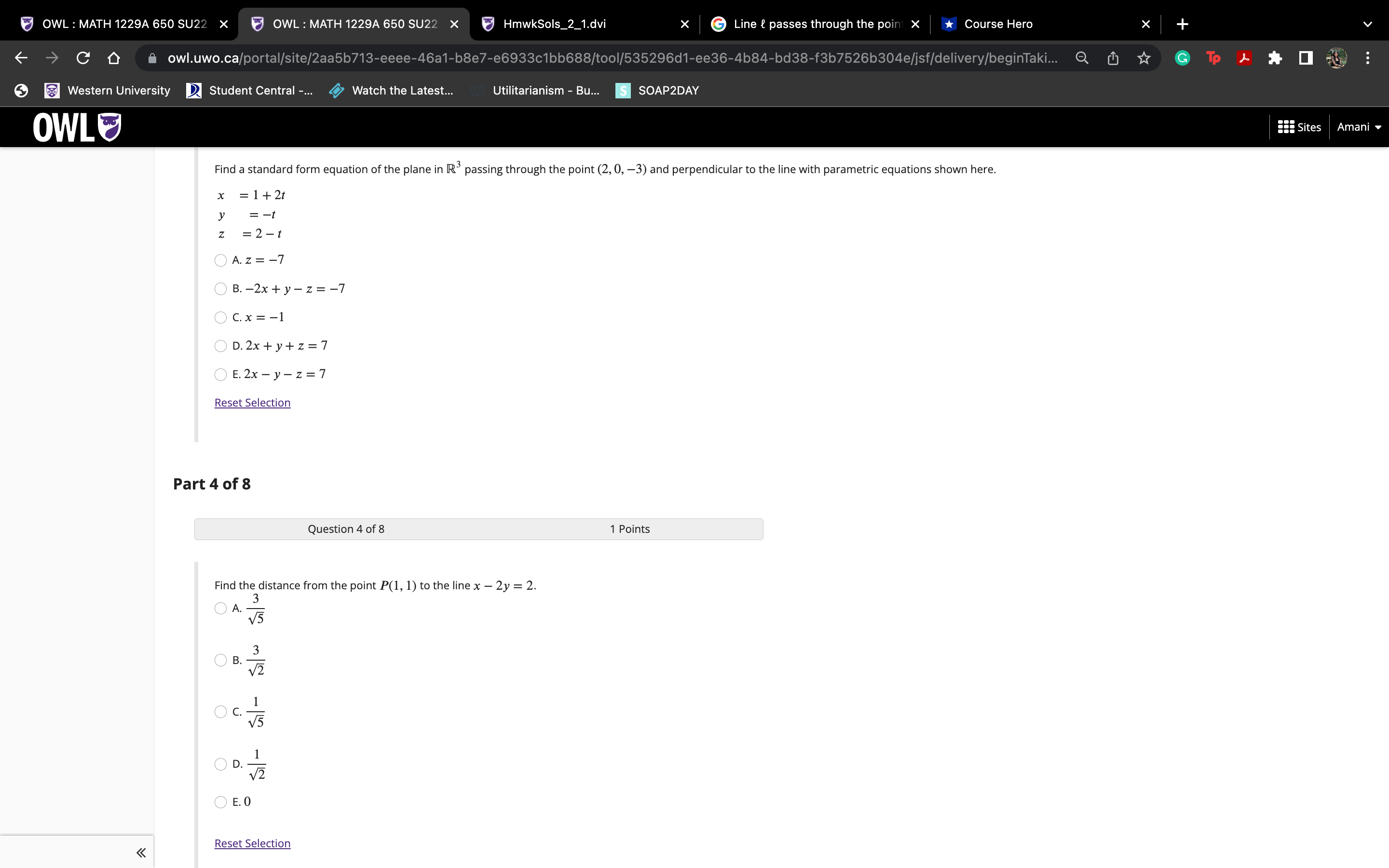 How should I go about these sums? OWL : MATH