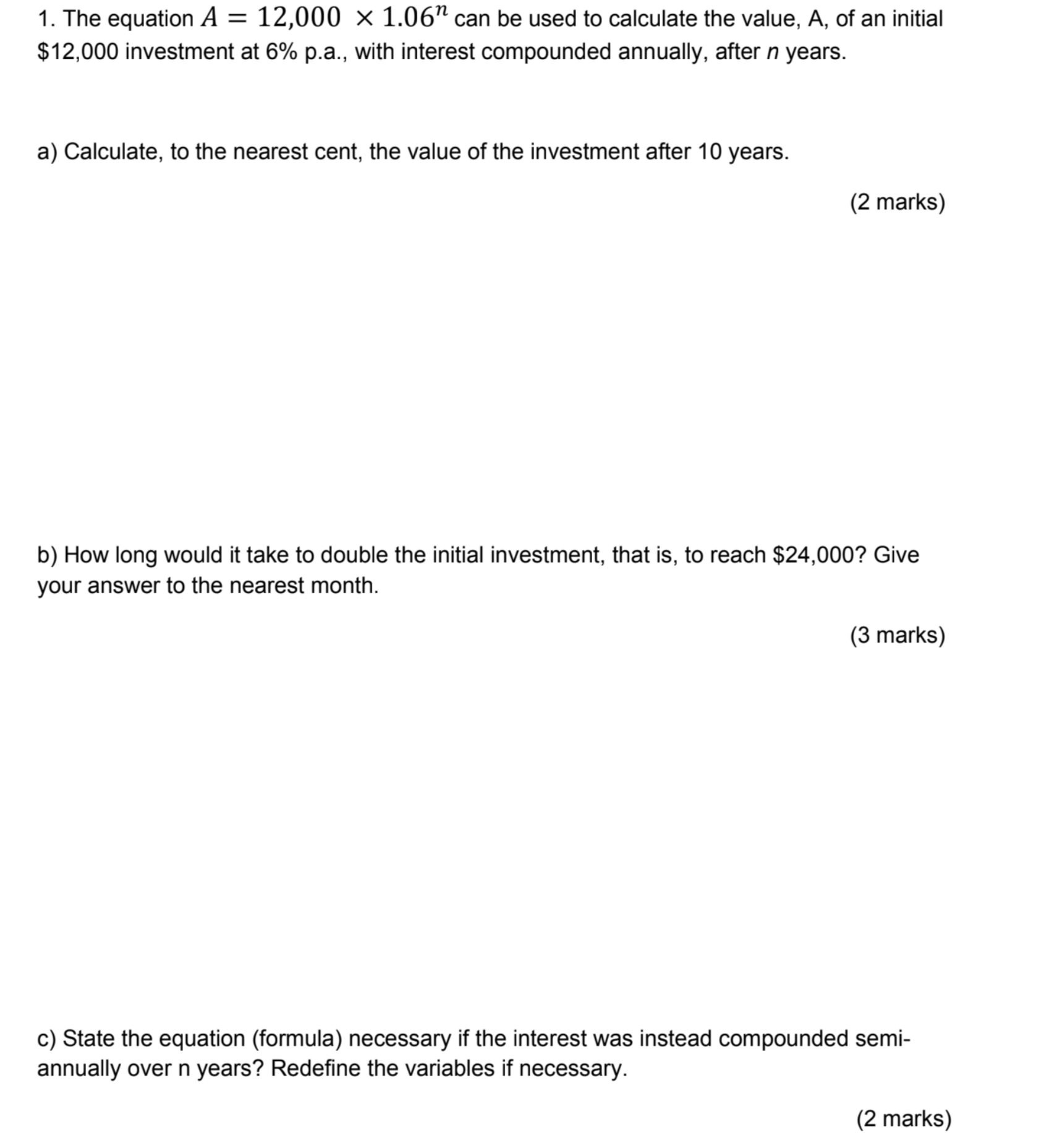 please provide answer and provide working steps