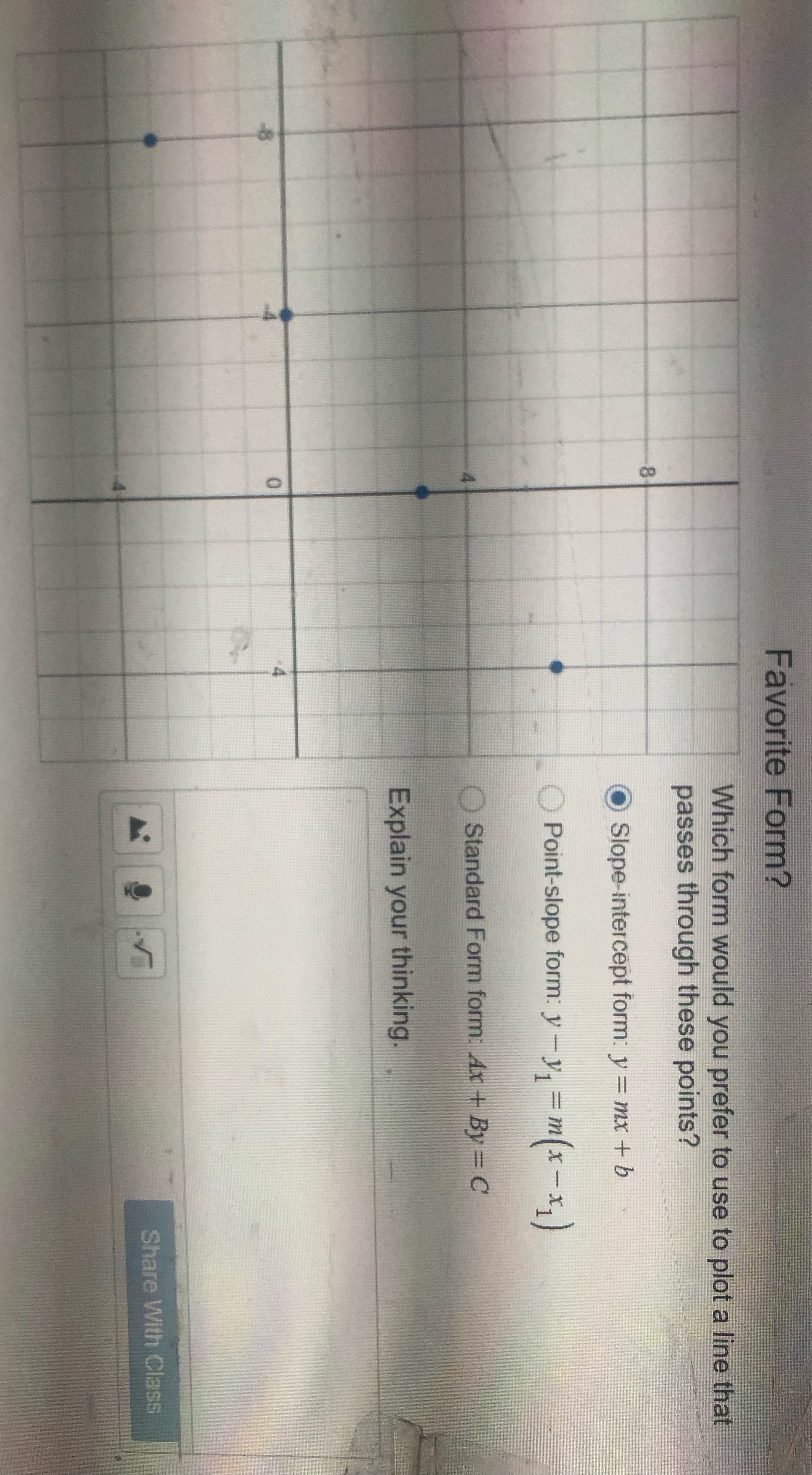 Can you help Favorite Form? Which form would you