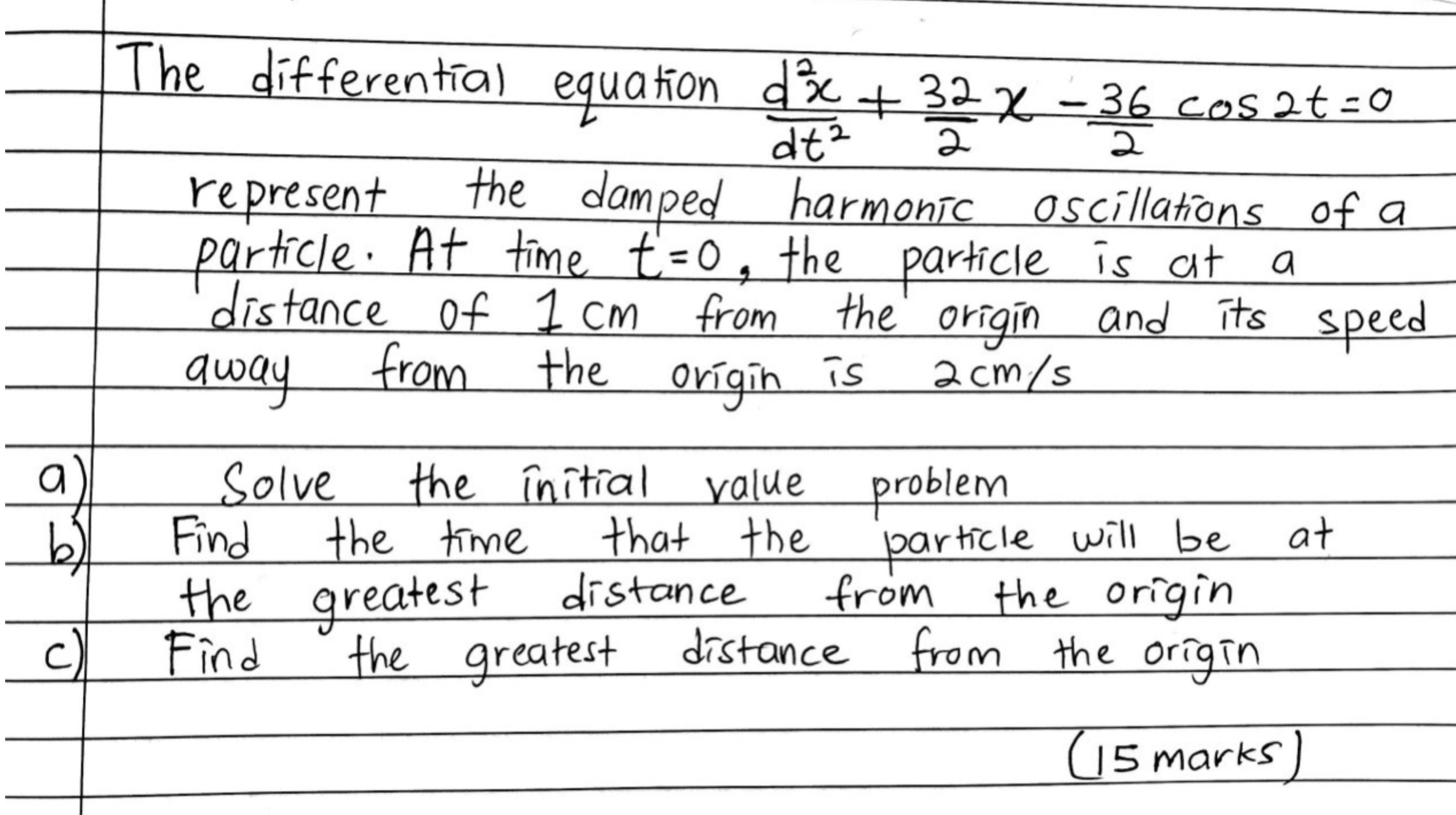 DIFFERENTIAL EQUATIONS .If not clear refer this