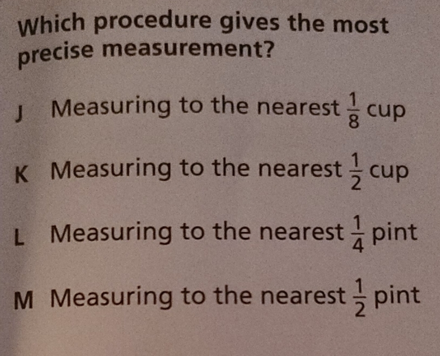 I am leaning to the smallest but I am not sure