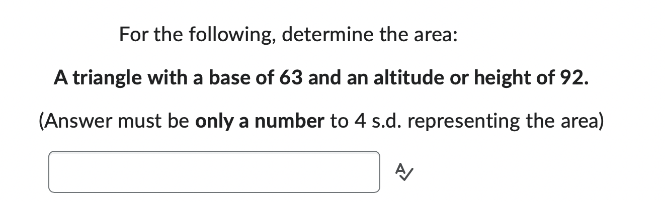 Question 1 (1 point) For the following, determine
