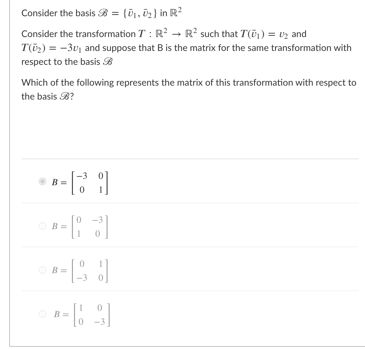Consider the basis .% = {51, 132} in R2 Consider