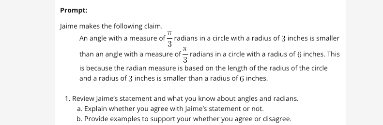 Prompt: Jaime makes the following claim.