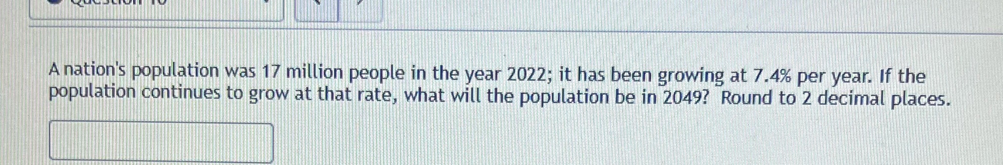Need help learning. Please hurry A nation's