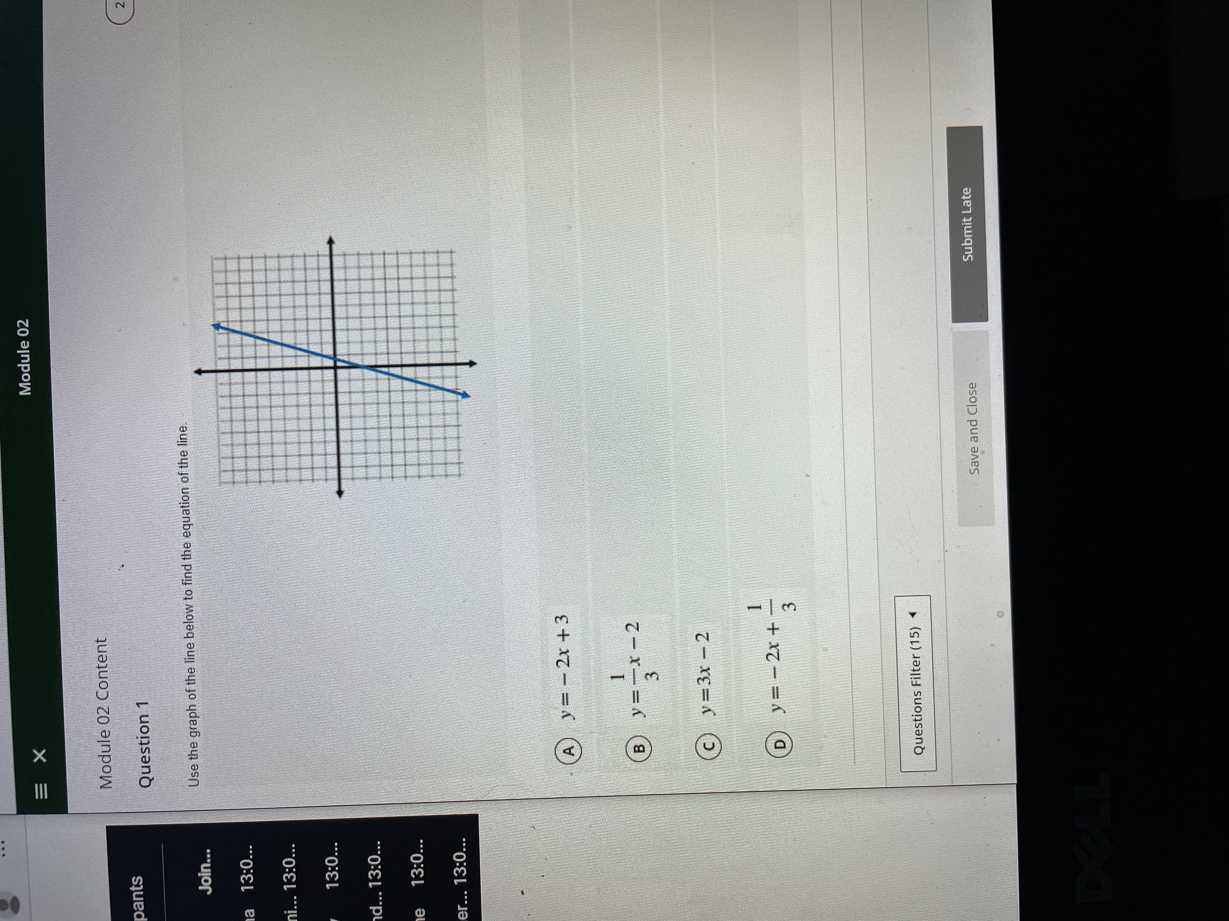 X Module 02 Module 02 Content pants Question 1