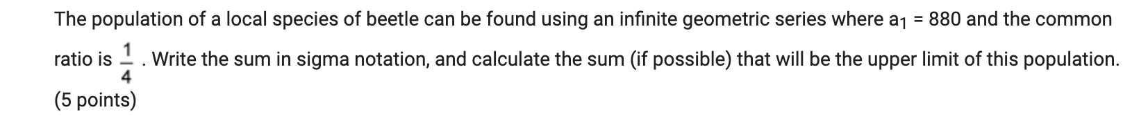 1. Which of the graphs below correctly solves for