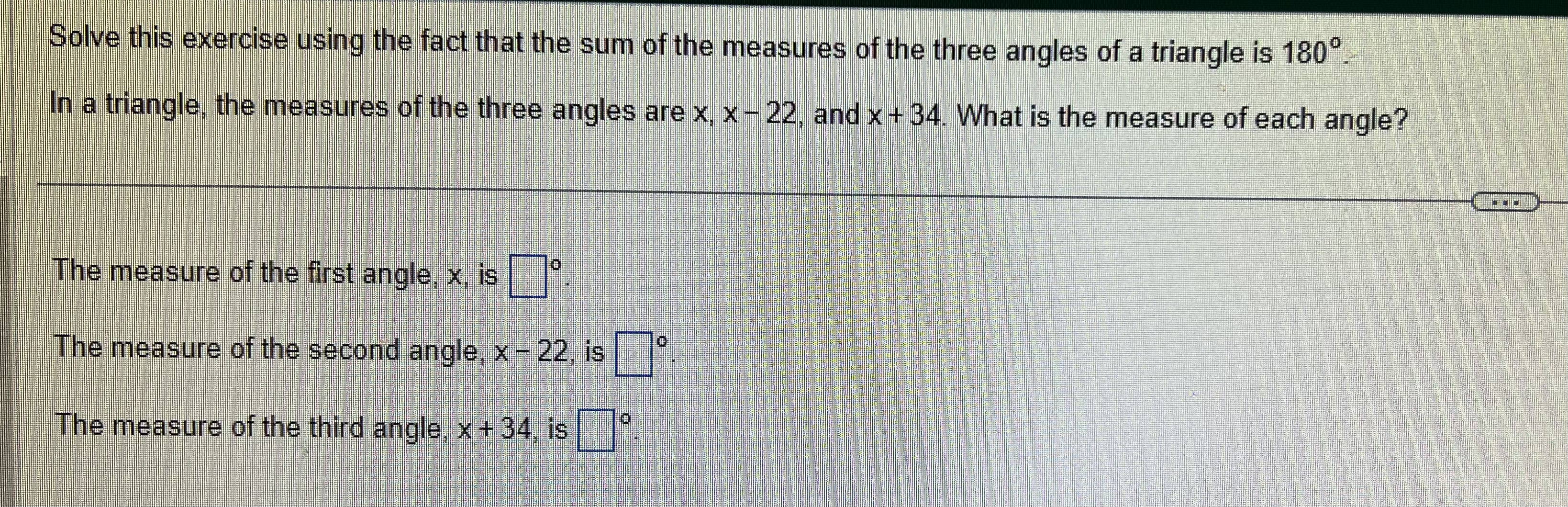 Solve this exercise using the fact that the sum