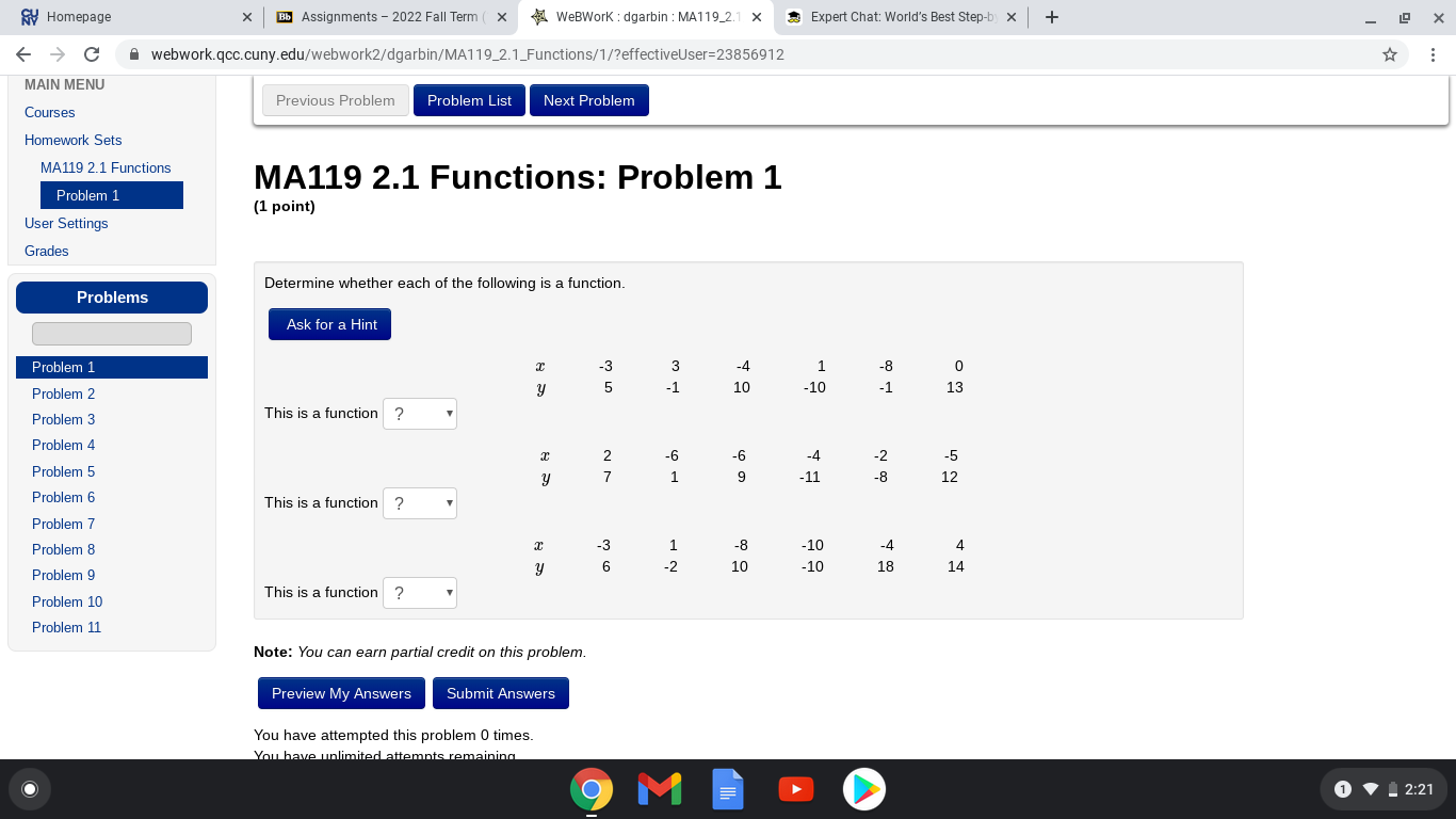 Sy Homepage X Bb Assignments - 2022 Fall Term ( X
