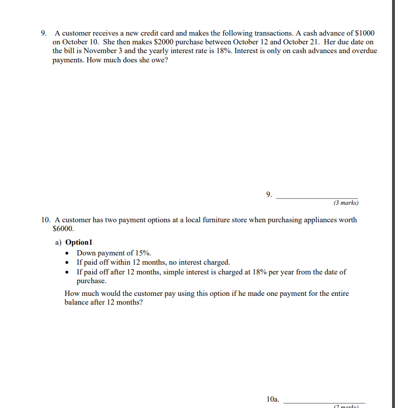 1. Calculate the amount of simple interest you