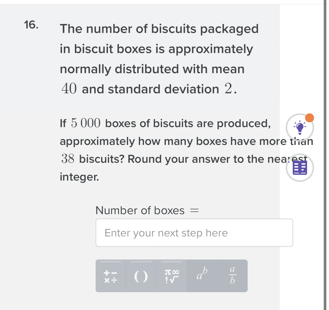 hw12 17 18 19 17. If Buzz scores 15 in a test